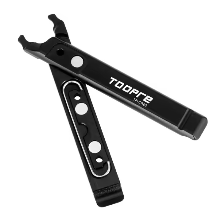 Herramienta Multifuncional TOOPRE Para Bicicleta Con Velcro Y Abrazadera Para Reparación De Neumáticos Y Cadena De MTB Y Carretera - 1