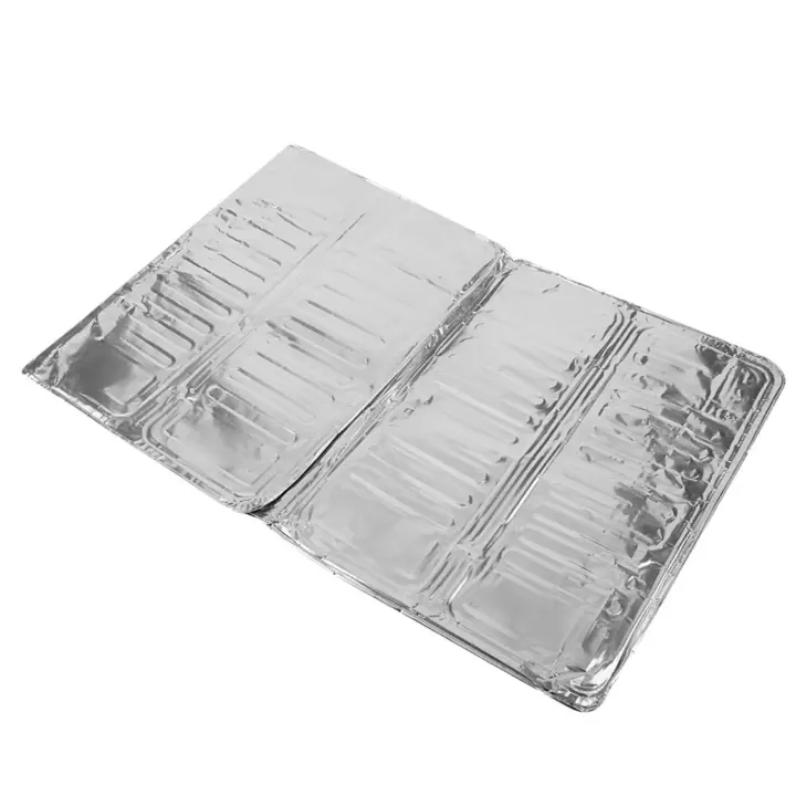 Placa de papel de Aluminio que evade salpicadas de aceite en la cocina gas para Cocinar with deflector Caliente - 1