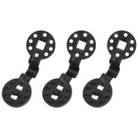 50pcs Clips De Plástico Para Red De Sombrilla Fuertes Y Resistentes Gancho De Apoyo Para Jaula De Cría Y Estufa Verdejante Accesorios De Sombrilla - details 2