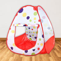 Carpa Para Niños Con Puntos Pequeña Casa De Juguete Doblabilidad Interior Y Exterior Juego De Princesa Para Niñas Y Niños - details 5