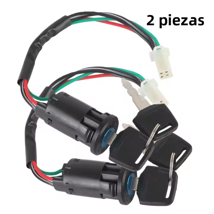 Juego De Encendido Ignición Para Motocicleta 12V 4Pin Interruptor De Inicio Universal Para ATV UTV 50CC-250CC Accesorios Moto - 1