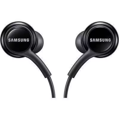 Auriculares in-ear Samsung EO-IA500BBEGWW original, jack 3,5mm, con blister, color negro - 1