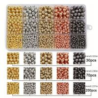 Kit De Perlas Redondas Para Joyería DIY 1500Pcs Tamaños 4/6/8MM Colores Plata/Oro Espaciadores Para Pulseras Y Collares - details 0