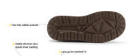 Zapatos De Negocios Casuales FitVille Para Hombres Mocasines Slip-on Con Last Extra Ancha Para Piernas Hinchadas Alivio Del Dolor De Fascitis Plantar - details 4