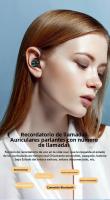 Auriculares Inalámbricos Bluetooth 5.2 Para Negocios Con Cancelación De Ruido Mini HIFI Bass Ear-Hook Con Micrófono Para Deportes Y Juegos - details 10
