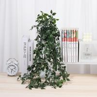Plantas Artificiales Colgantes Con Maceta Vinateras Para Decoración Interior Y Exterior De Hogar Vines Postizos Para Exposición - details 2