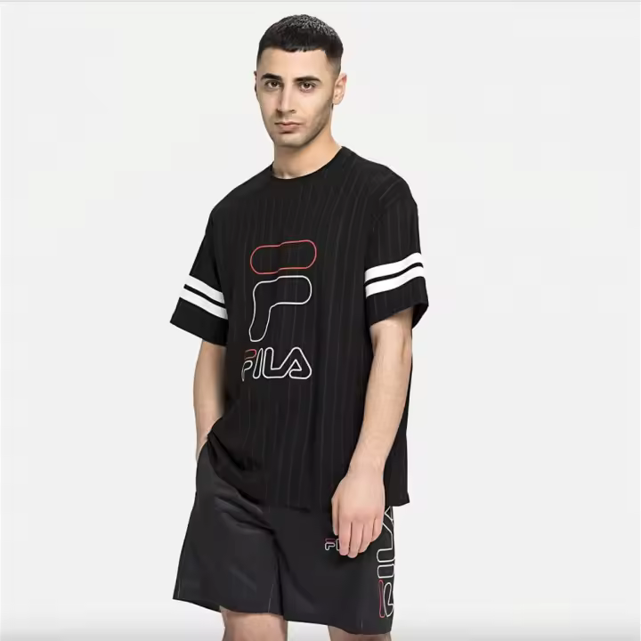 Camiseta Fila Jamiro Striped Negro T Shirt 683270-002 - 1