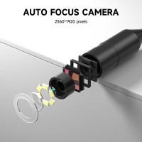 Cámara De Endoscopio WiFi Con Autoenfoque 5.0MP Para iPhone Y Android HD1944P Cámara De Inspección Industrial Impermeable Sin Cable - details 1