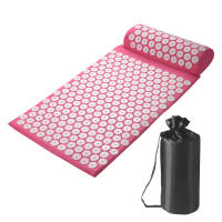 Esterilla de yoga, kit de acupresión, juego de esterilla de acupresión, almohada y bolsa de acupresión, alivia el dolor de espalda y cuello, relaja los músculos - details 7