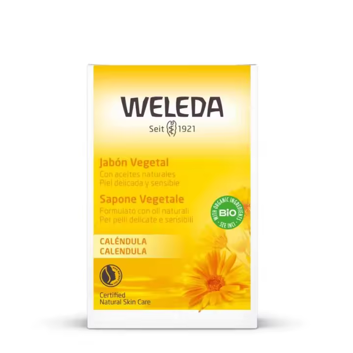Weleda JABÓN VEGETAL DE CALÉNDULA - 1