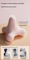 Bola De Masaje Para Fascia Cuatros Esquinas Bola De Plantar Para Relajación Y Ejercicio Fitness Uso En Cuello Hombros Cintura Y Músculos De Mano - details 3