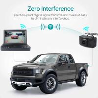 Cámara De Retrovisión Inalámbrica HD 1080P AHD Para Camión Autobús Coche Monitor De Estacionamiento Con Visión Nocturna WIFI Tamaño 4.3/5 Pulgadas - details 1