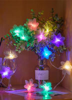Luces De Garland LED Para Jardín Dormitorio Y Fiesta Navidad Y Año Nuevo Decoración De Flores Y Hadas Batería Incluida - details 9