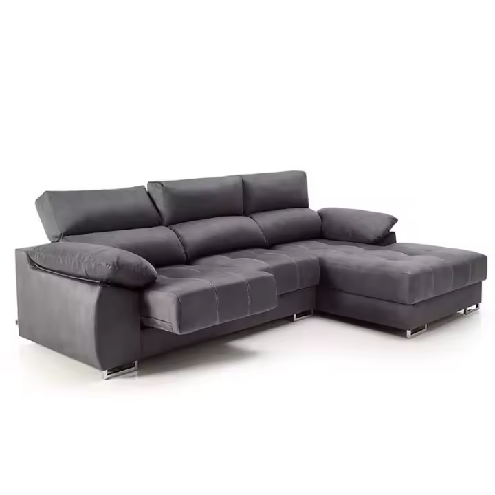Sofá chaiselongue Paolo con USB opera - 1