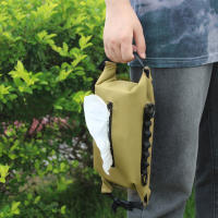 Toalla De Picnic Impermeable Y Tela De Camuflaje Táctico Para Camping Al Aire Libre Bolsa De Papel Húmedo Para Suministros Al Aire Libre - details 2