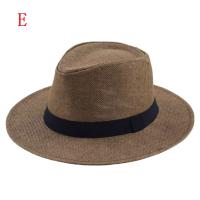 Sombrero De Paja Transpirable Para Hombres Y Mujeres Protección Solar Y UV Moda Y Protección Casual Unisex Polyester - details 0