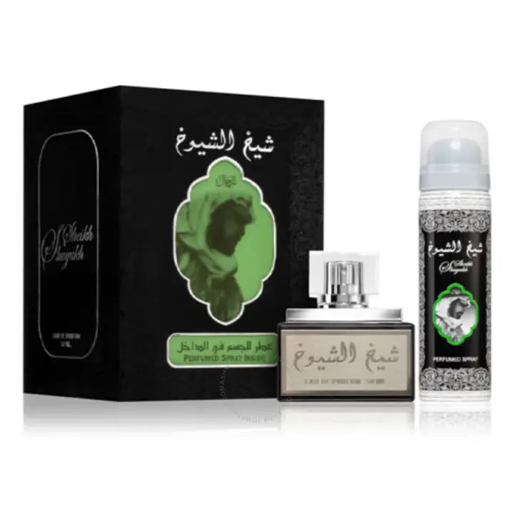 Lattafa Sheikh Al Shuyukh Black Edition Eau de Parfum 50ml + Desodorante Vaporizador 50ml - Unisex - 1