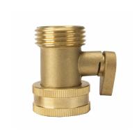 Válvula De Apagado De Camión De Jardín 3/4 Conector De Agua De Latón Para Riego De Jardín Juntador De Conexiones Reparación - details 4
