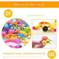 Kit De Joyería DIY Para Niñas Con Perlas Pop Creativas Y Colores Brillantes Para Crear Pulseras Y Accesorios De Moda Juguete Educativo Para Niños - details 7