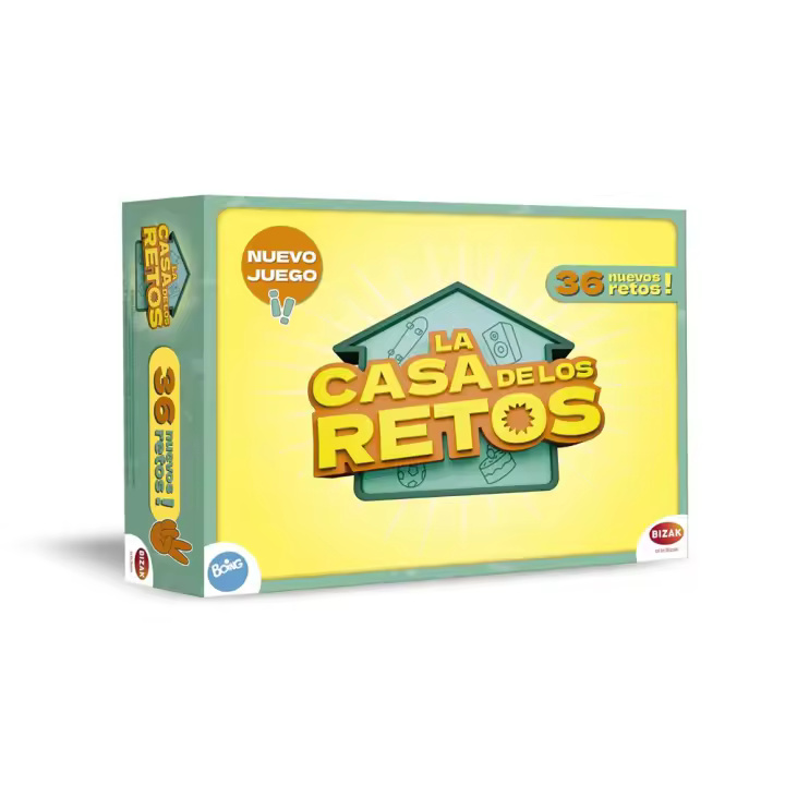 Juego La Casa De Los Retos Nuevos Juegos. 36 Nuevos Retos. Hazte Con El Tuyo! (Bizak 35001940) - 1