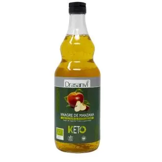 VINAGRE MANZANA SIN FILTRAR BIO 75CL KETO - 1