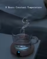 Calentador de tazas de café eléctrico para el hogar y la Oficina, 3 temperaturas, ajustable, regalo de cumpleaños y Navidad - details 9