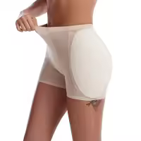 Pantalones De Control Con Esponja Gruesa Y Levantador De Glúteos Sujetador De Cintura Levantador De Caderas Aumentador De Glúteos Falsas Caderas Modeladoras Para Mujer - details 3