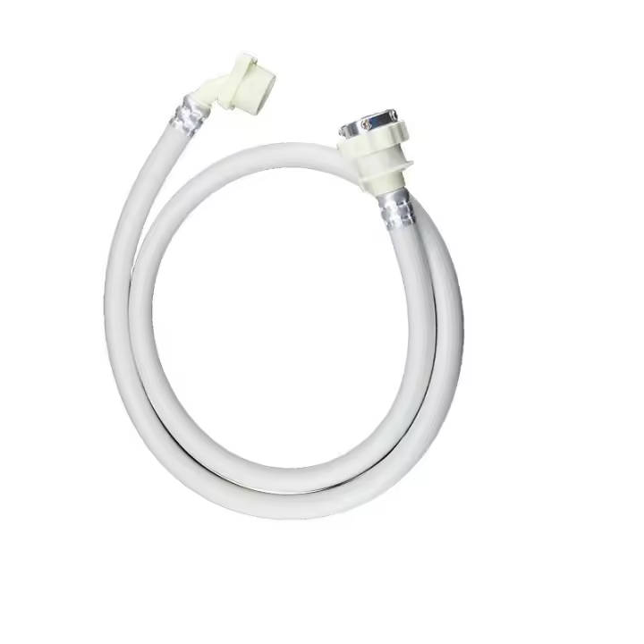 Manguera de lavadora, manguera de entrada de agua a prueba de explosiones, manguera de lavadora con conector, blanca (2 m) - 1