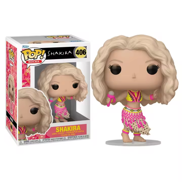FUNKO POP! SHAKIRA – SHAKIRA (WAKA WAKA), 79711, Nº406, TIENDA CON LICENCIA OFICIAL - 1
