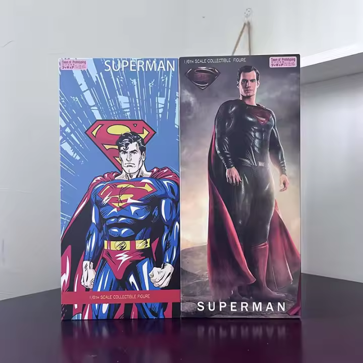 Figura De Acción Superman 30 Cm Escala 1/6 Juguete Para Niños Regalo De Cumpleaños Muñeca Coleccionable De Crazy Toys - 1