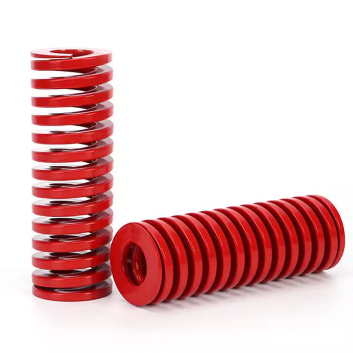 2PCS Resorte Rojo Para Puerta Trasera De Coche Soporte De Alzas Barra De Ajuste Absorbedor De Choque Hidráulico Herramienta De Acero Industrial - 1