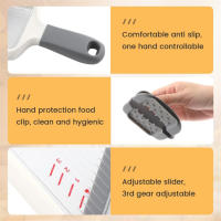 LMETJMA Slicercito Manual Multifuncional Con Cuchilla De Acero Inoxidable Ajustable Cortador De Verduras Y Queso JT237 - details 3
