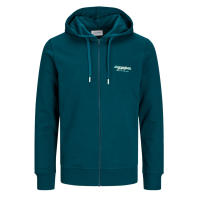 Jack & Jones Hombre Sudadera con Capucha y cierre cremallera Mod JJALVIS logo estampado Moda Casual Informal REF 256847 - details 1