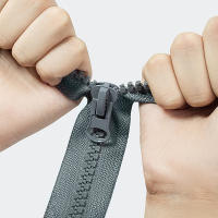 Cremalleras De Resina Para Ropa Y Bolsos Deslizadores Doble Cara Para Chaquetas Abrigos Y Mochilas Accesorios De Costura Unisex - details 4