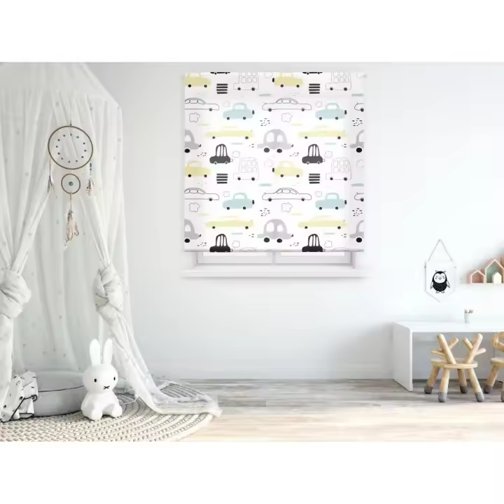 HAPPYSTOR  Estor Enrollable Traslúcido Estampado Digital Infantil HSCI28015 - 1