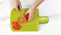 Joseph Joseph Tabla de cortar plegable Chop2Pot ™   Plus Verde, antideslizante, compacto, apto para lavavajillas - details 1