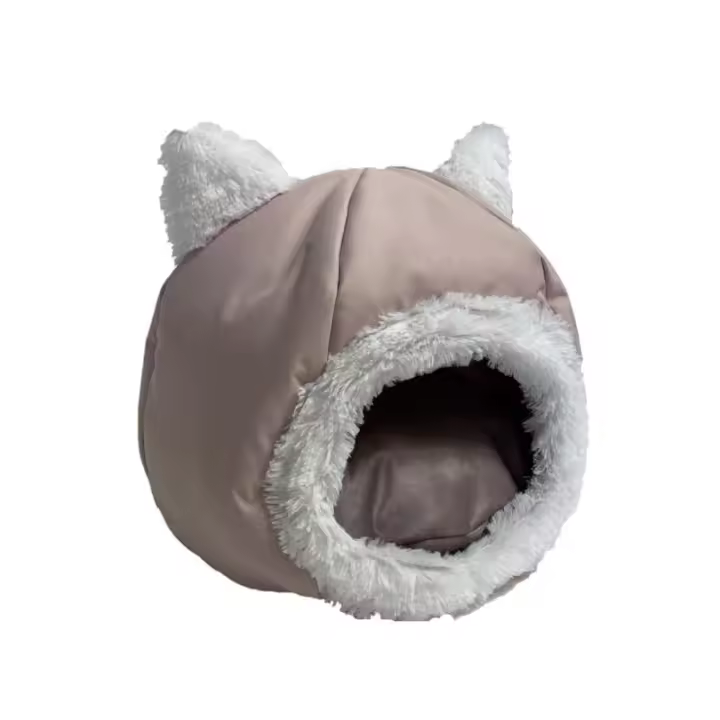 Cama para gatos GoGift kennel 40 x 40 x 34 cm beige - 1