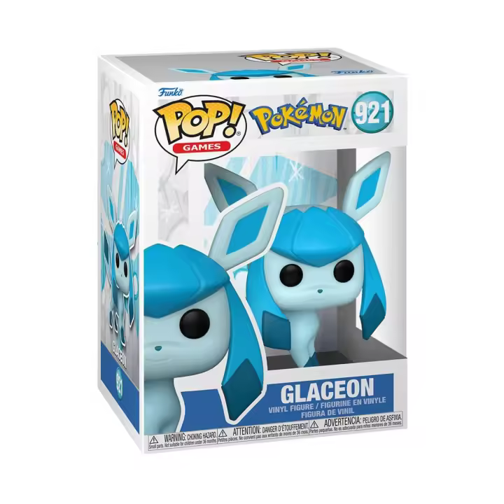 Funko POP! Games: Pokemon - Glaceon - Figuras Miniaturas Coleccionables Para Exhibición - Idea De Regalo - Mercancía Oficial - Juguetes Para Niños Y Adultos - Fans De Video Games - MR POPYE - 1