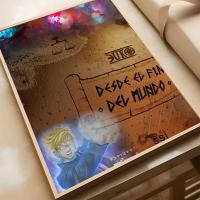 Póster Self-adhesivo Duki Singer AMERI En Papel Impermeable Para Decoración De Pared De Café Bar Restaurante Estilo Moderno - details 7