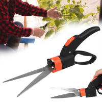 Tijeras De Jardín Multifuncionales Con Cuchilla Fina Y Rotación 360 Grados Para Podar Hierba Y Arbustos Herramienta Antideslizante De Metal - details 0