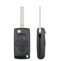 Banner - Carcasa mando llave del coche 4 botones citroen y peugeot