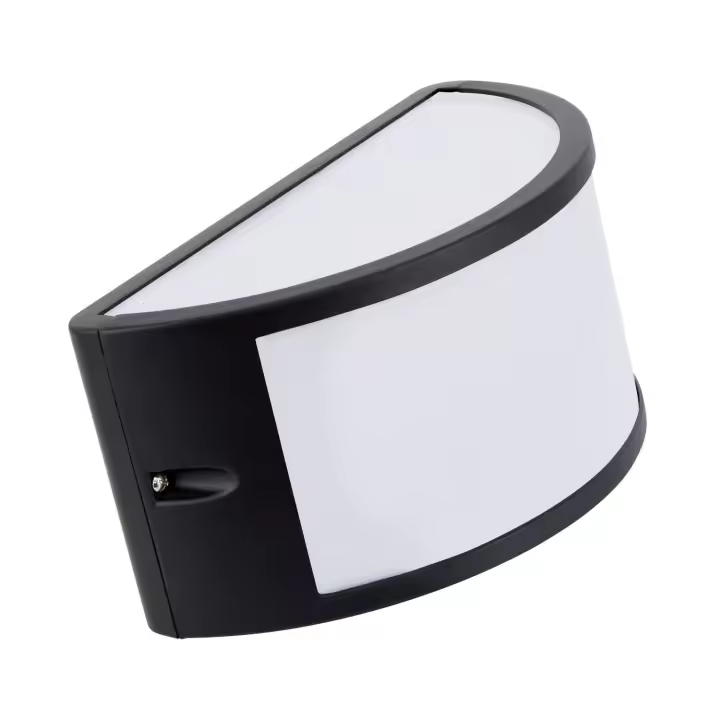 Ledkia Aplique de Pared Exterior Aluminio Lenir Negro - 1