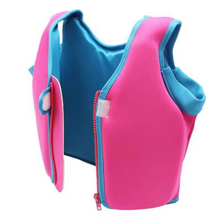 Chaleco De Salvamento Para Niños Neopreno Vestido De Natación Adecuado Para Surfismo Y Remo Deporte Acuático Para Niños De 1-6 Años - 1