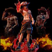 Figura De Anime One Piece Ace PVC De 24cm Figura Coleccionable De Modelo Juguetes Regalos Para Adultos Fans Del Anime - details 0