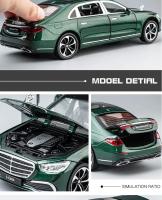 Modelo De Coche De Aleación 1/24 S400L Metal Diecast Juguete Con Sonido Y Luz Artesanía Exquisita Regalo De Cumpleaños Para Niños - details 8