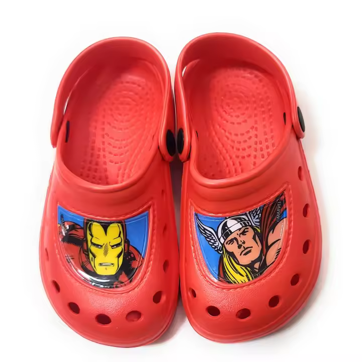 Zuecos Avengers Marvel para Niños | Zuecos Avengers para Playa o Piscina | Zuecos Avengers Marvel Cómodos para estar en Casa - 1