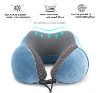 Almohada De Memoria Para El Cuello En Forma De U Soporte De Descanso Para Viaje Oficina Siesta Cervical Almohada De Viaje Suave - details 3