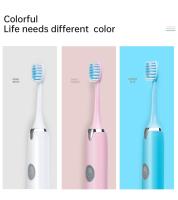 Toothbrush Eléctrico Sonic Tongwode IPX7 Impermeable Para Adultos Cepillo Suave Intercambiable Con 6 Cabezas De Dientes Para Uso Doméstico Y Parejas - details 10