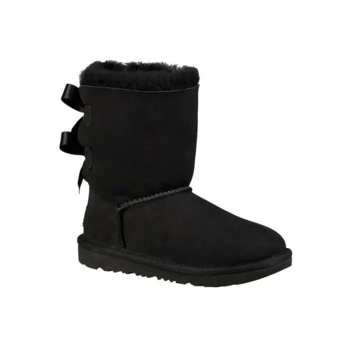 UGG Bailey Bow II  Botas Niña Negras Cálidas y Cómodas - 1
