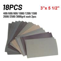 Juego De 18 Piezas De Papel De Hierro Puro Para Bricolaje 400-3000 Grit Herramientas De Pulido Abrazadera Seca Y Húmeda - details 25